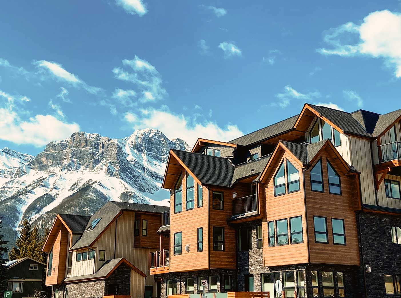 About 12 Brentwood Villages Brio building in Calgary, showcasing modern architecture and residential living.