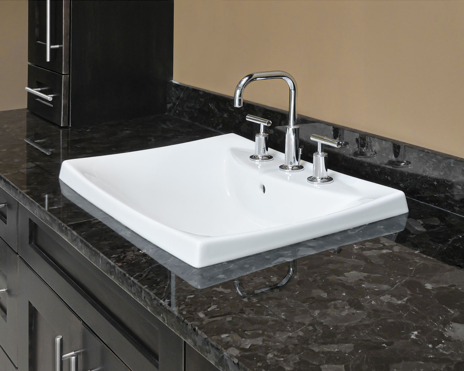 Sink Selections 1 Stylish sink options for kitchen renovations in Calgary, showcasing modern designs and functionality.