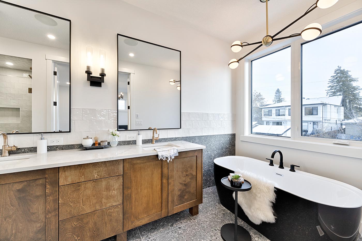 Modern Calgary kitchen featuring stylish cabinets and elegant countertops from Zen Livings home renovation collection.