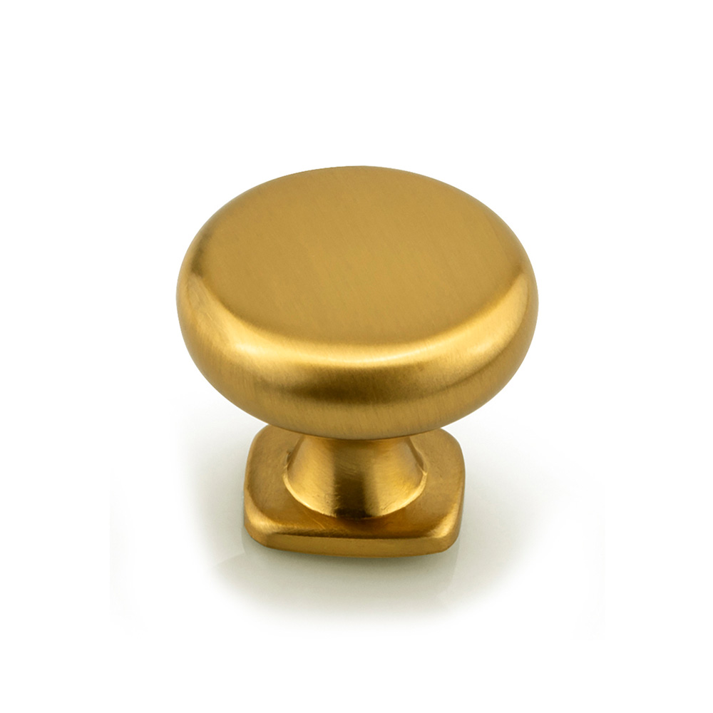 Handles 93 Claremont Bzone Champagne cabinet handle from Zen Living, perfect for Calgary kitchen renovations.