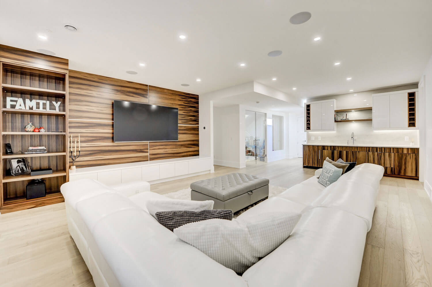 Stylish bathroom renovation showcasing modern design elements in Calgary, highlighting quality fixtures and finishes.